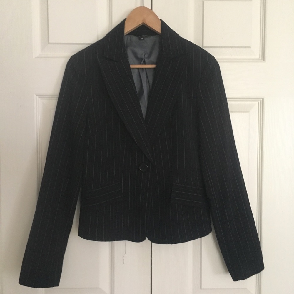 Pin stripe blazer